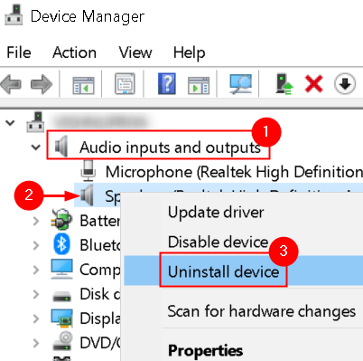 Audio Input Output Drivers Uninstall Min