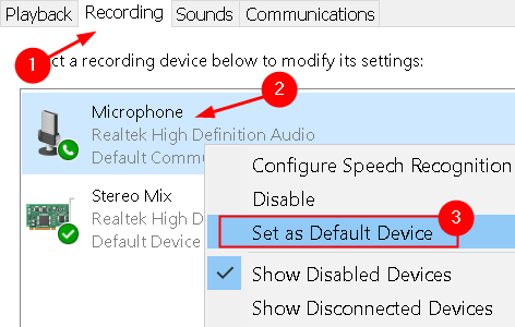 Microphone Set As Default Device Min