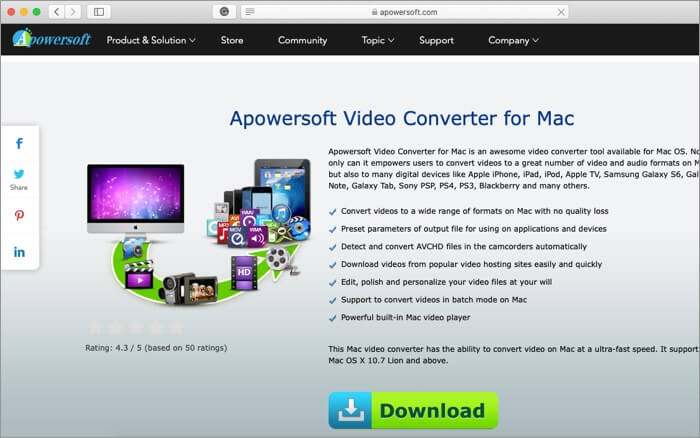 bvideo converter for mac