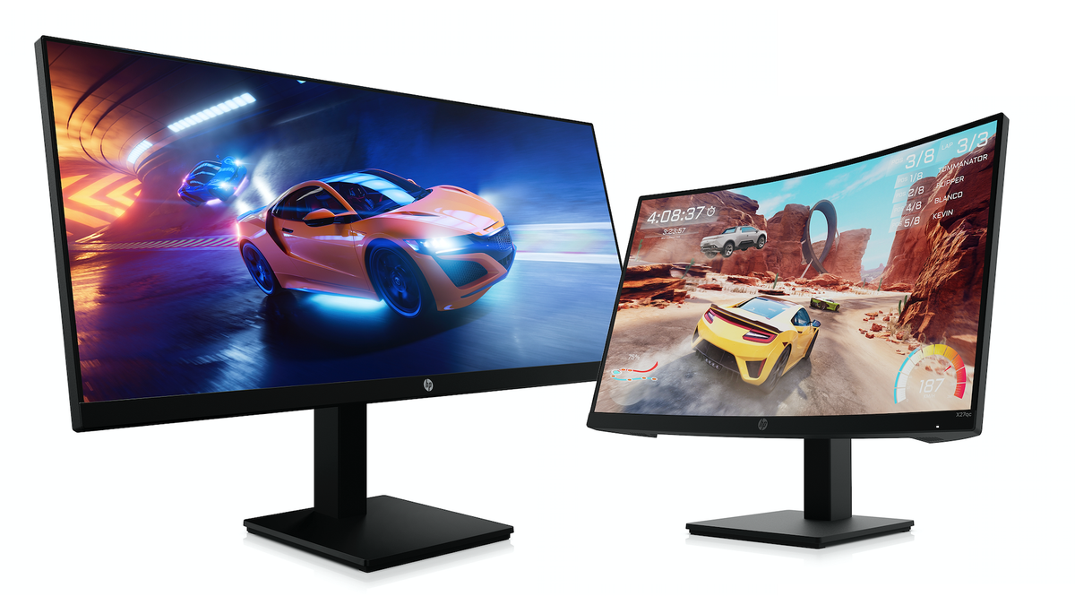 HP's X-Series Gaming Monitors.