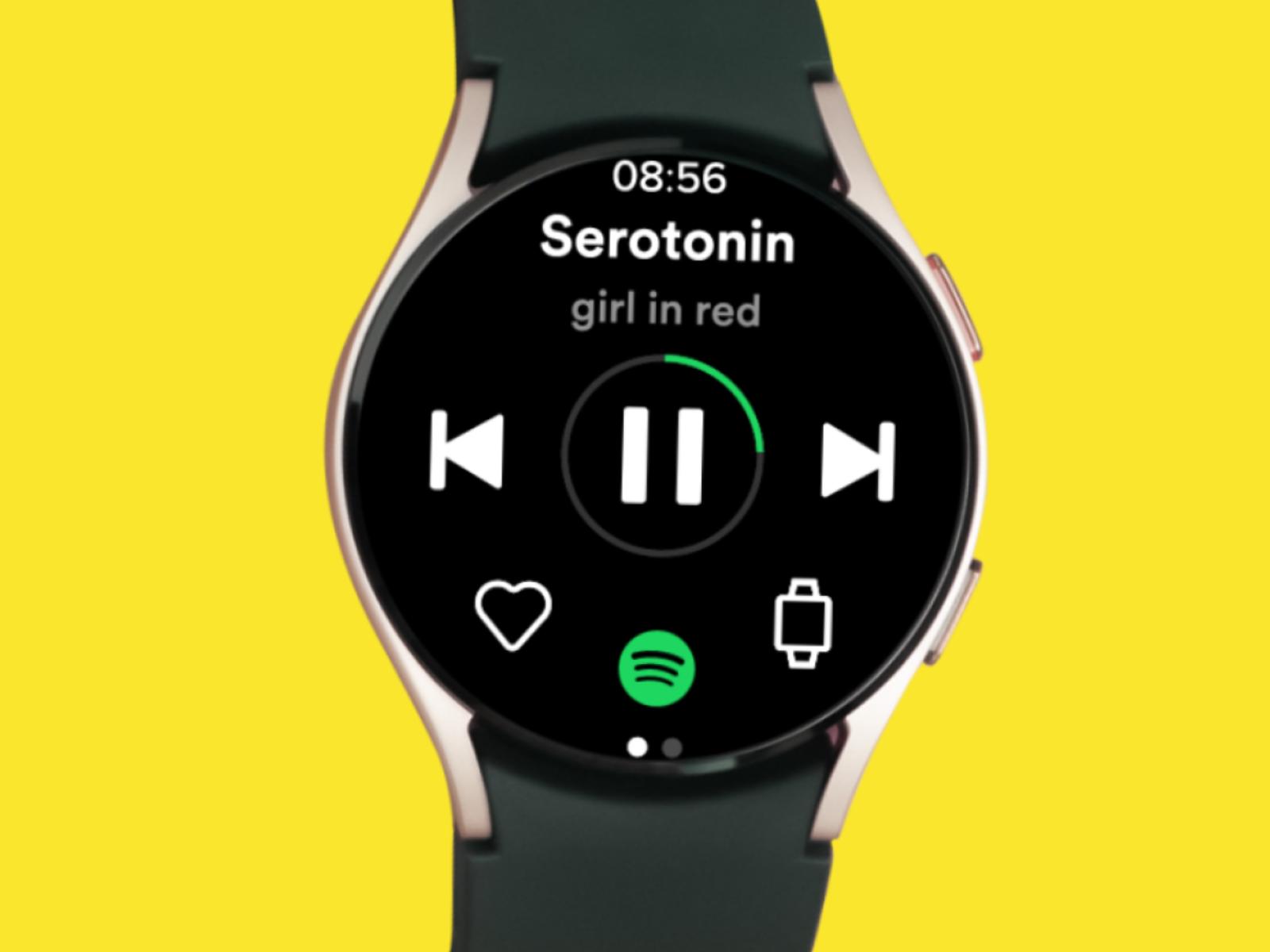 spotify on wear os