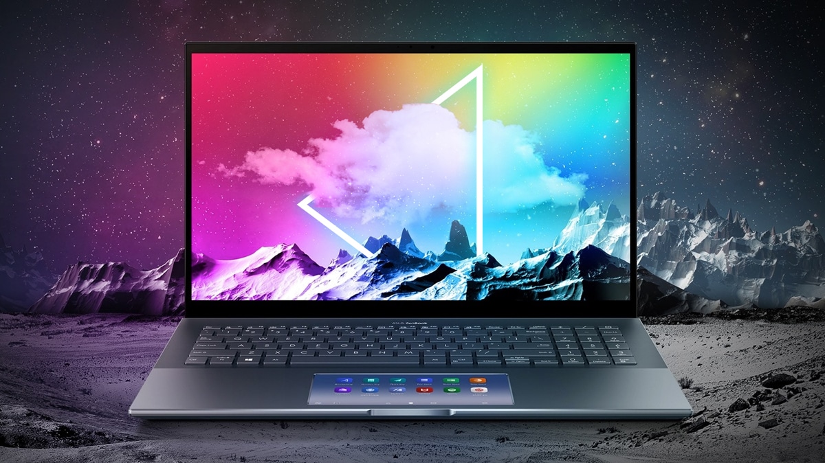 15 oled. Заставка ASUS ZENBOOK OLED.