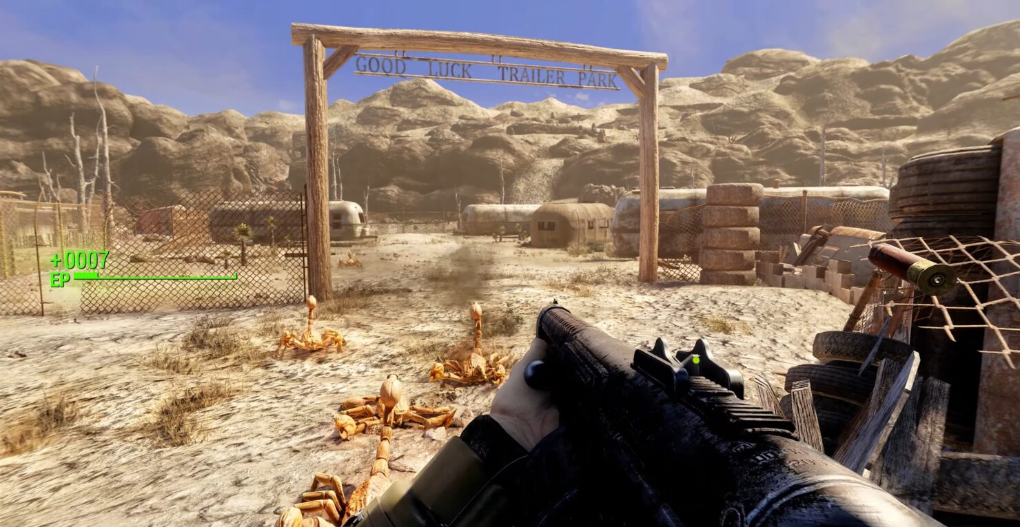 Fallout New Vegas ดูสวยงามพร้อม Ray Tracing ในวิดีโอ 4K ใหม่ - TH Atsit