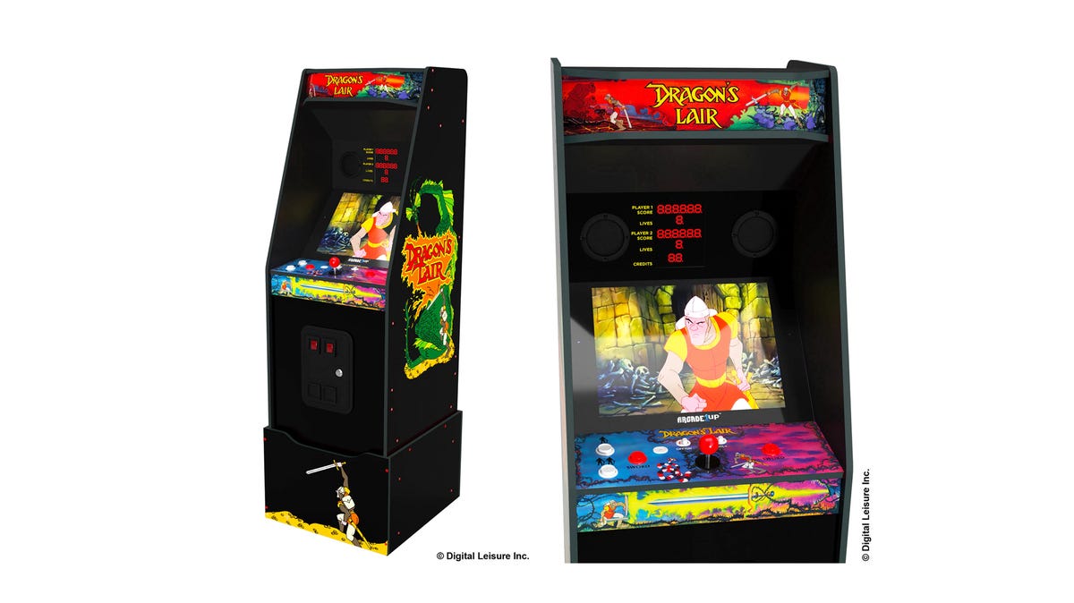 ตู้'ถ้ำมังกร'ของ Arcade1Up จะทำให้คุณสังหารมังกรที่บ้าน - TH Atsit