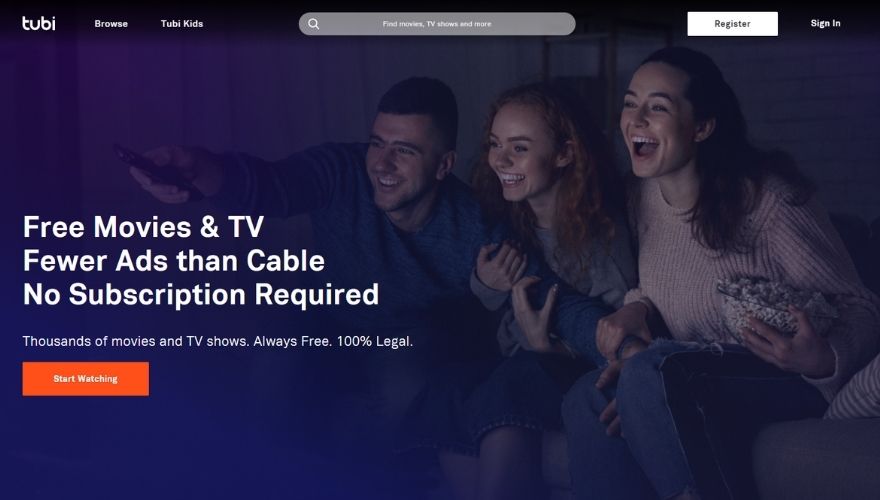 Tubi TV description