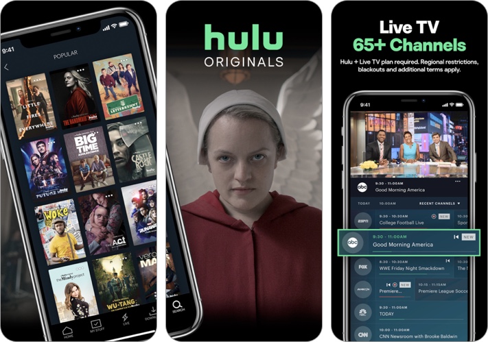 Hulu-Stream movies, TV shows iPhone and iPad app