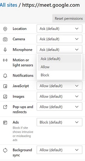 Google-Meet-mic-permissions