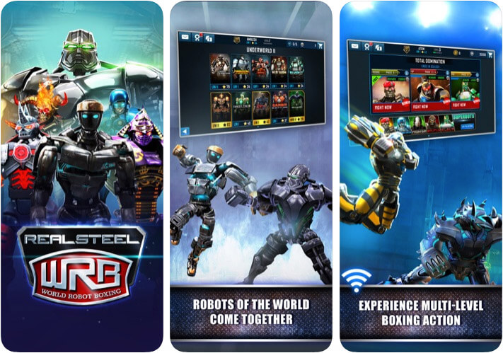 Real Steel World Robot Boxing Game iOS App Screenshot