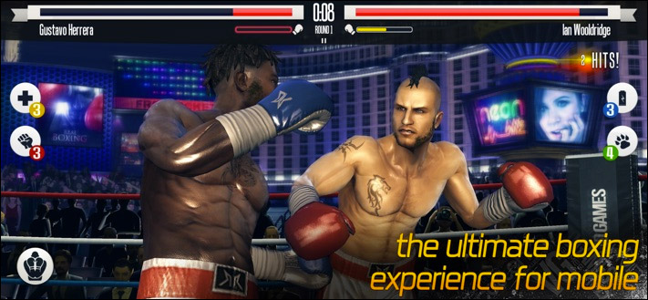 Real Boxing KO Fight Club iPad và iPhone Game App Screenshot