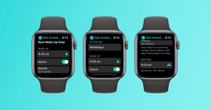 Native apple watch sleep tracker