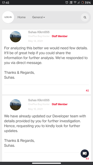 OnePlus-alert-freeze-black-screen-issue-Recognition