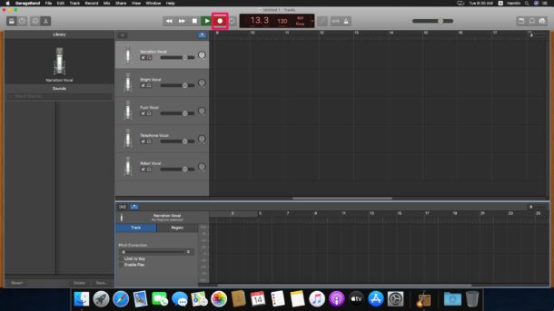 Cách ghi Podcast trên Mac với GarageBand