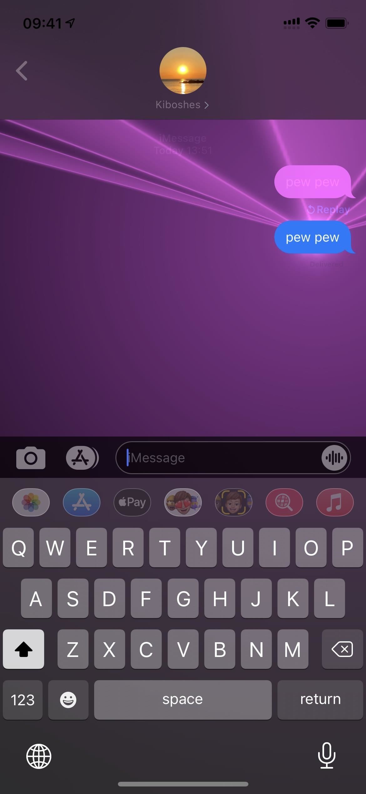 Cách kích hoạt hiệu ứng iMessage chỉ với từ khóa