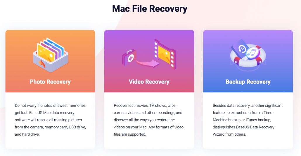 easeus data recovery wizard backup software