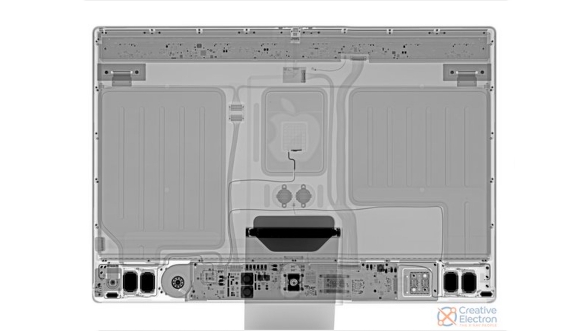 M1 iMac 24-inch teardown hiển thị các cổng phù hợp với màu sắc, điểm khả năng sửa chữa kém và hơn thế nữa 4 M1 iMac teardown