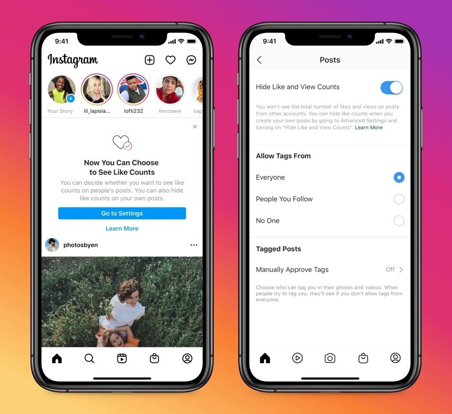 Ngay từ hôm nay, bạn có thể ẩn lượt like trên Facebook và Instagram-Không còn áp lực: Facebook, Instagram người dùng hiện có tùy chọn để ẩn số lượt thích từ các bài đăng