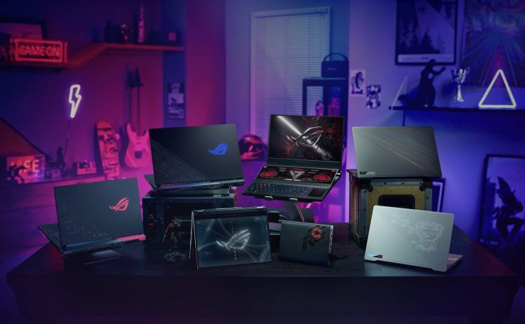 Máy tính xách tay chơi game ASUS Intros thế hệ thứ 11 Tiger Lake-H được hỗ trợ bởi ROG Zephyrus, ROG STRIX SCAR, Máy tính xách tay chơi game TUF