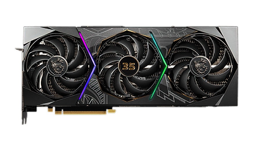 1 110 Xác nhận GPU kỷ niệm 35 năm của MSI RTX 30 SUPRIM