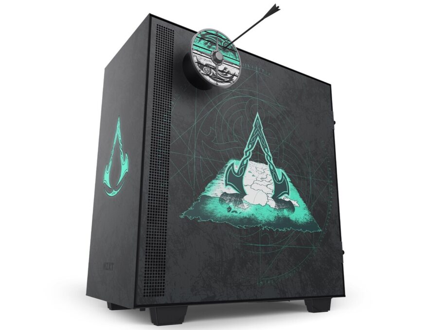 nzxt crft 08 h510 valhalla case NZXT công bố CRFT 08 H510 Valhalla Case