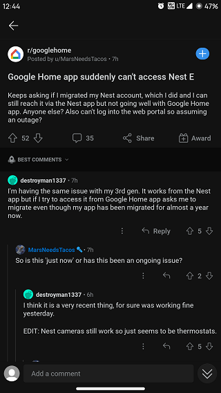 Google-Nest-Thermostat-issue-Reddit
