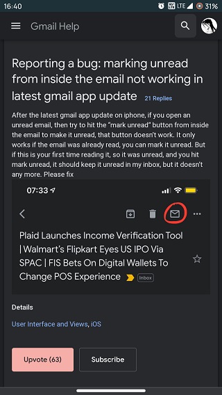 Gmail-iOS-app-Mark-as-unread-not-working