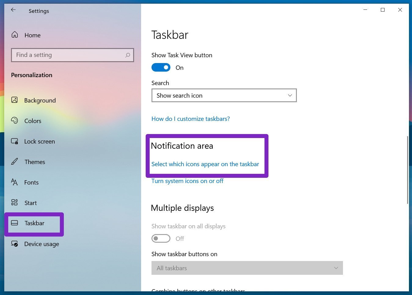 Xóa cuộc họp khỏi cài đặt windows