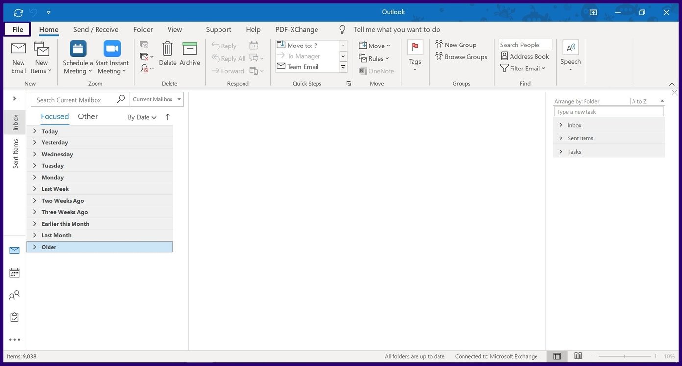 Mẹo lịch Microsoft outlook bước 2