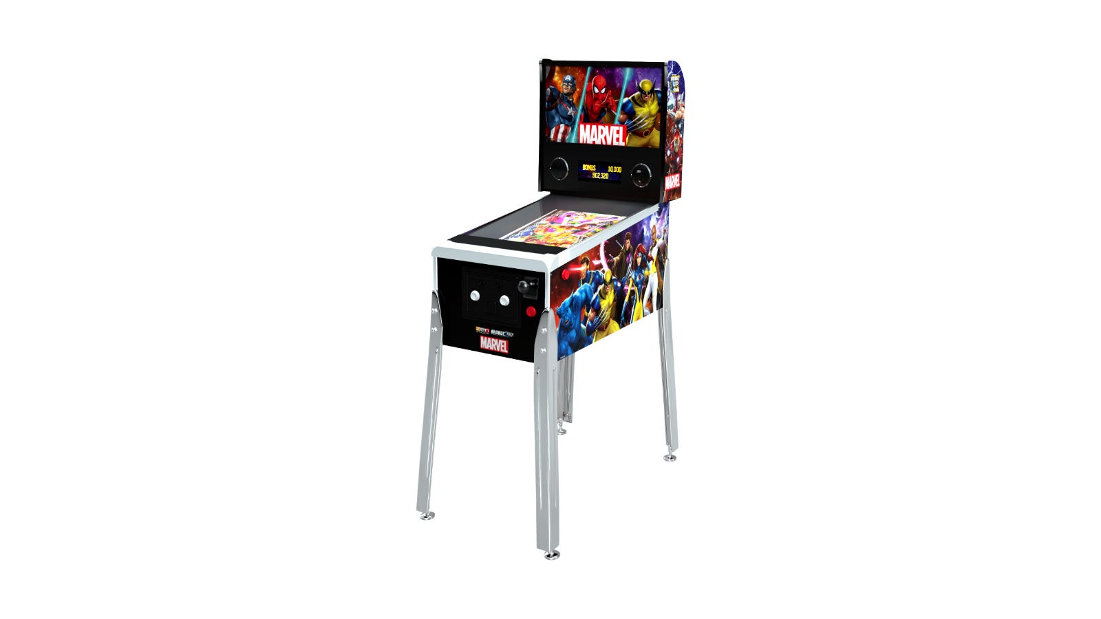 Arcade1Up Marvel Pinball machine