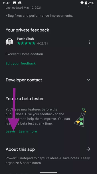 Để lại chương trình gmail beta