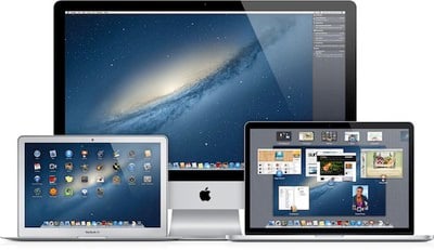 os x Mountain lion macs