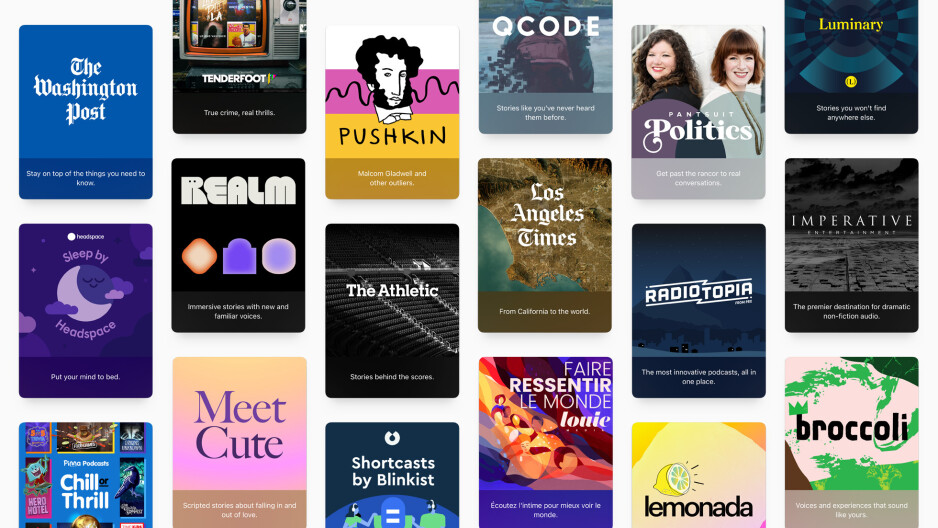 Apple Podcasts cuối cùng đã tích hợp đăng ký và kênh
