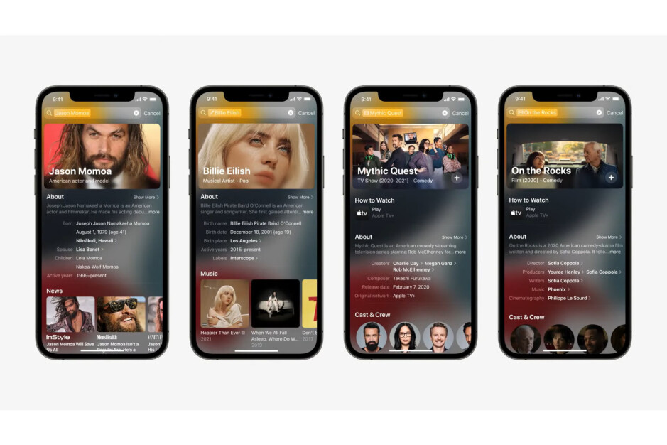 Apple thêm Tìm kiếm hình ảnh vào Spotlight trong iOS 15