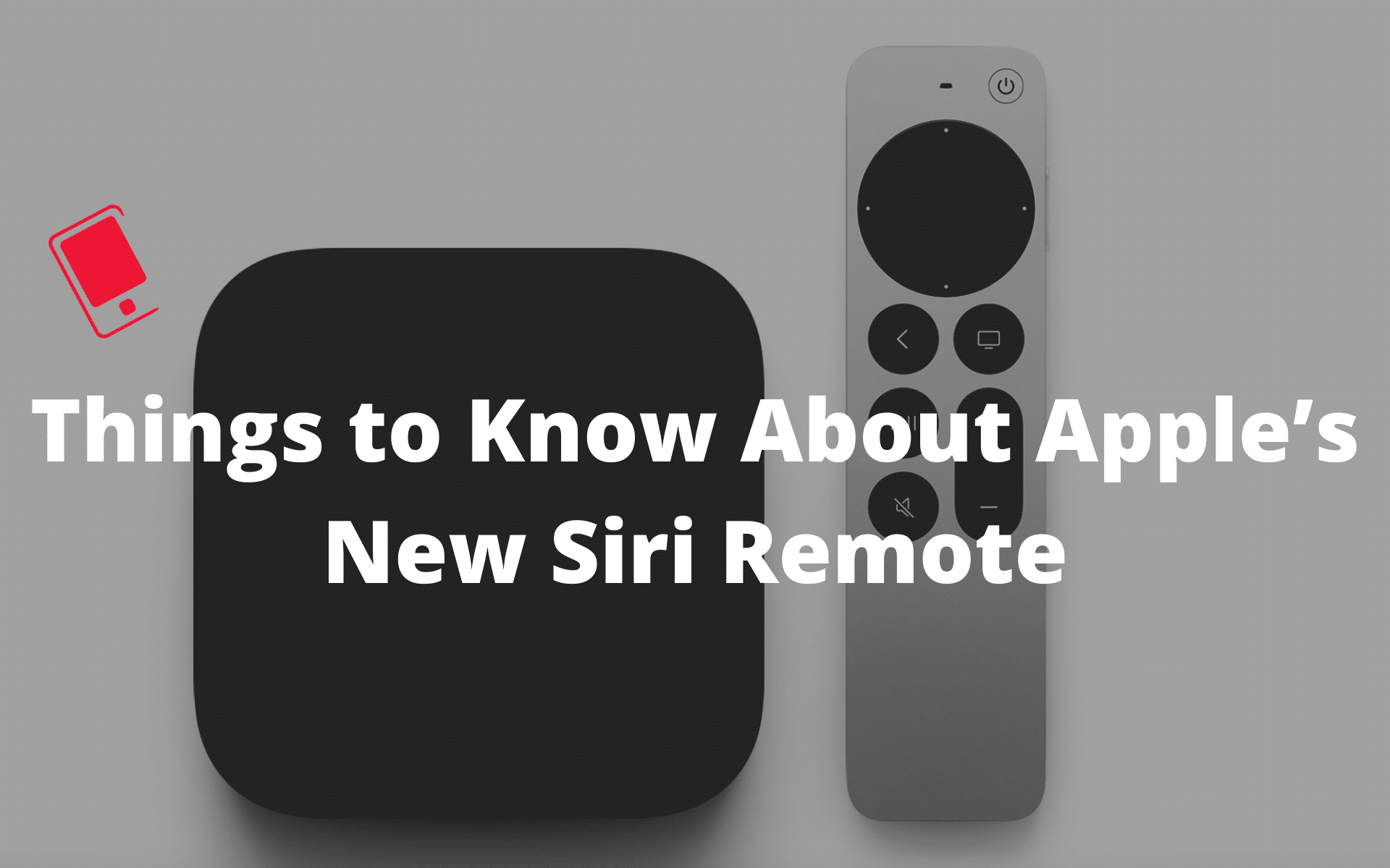 new apple siri remote