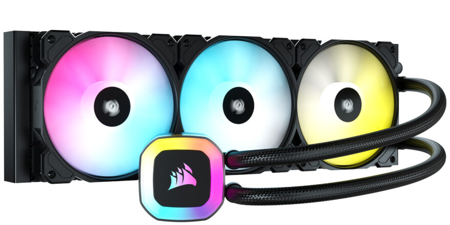 Bộ làm mát CPU CORSAIR H55, H100 và H150 RGB AIO được tiết lộ