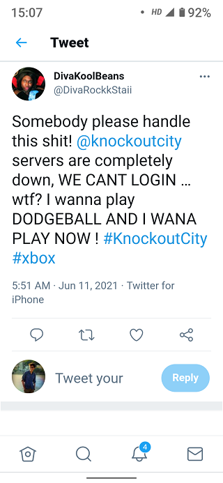 Knockout-City-login-issue