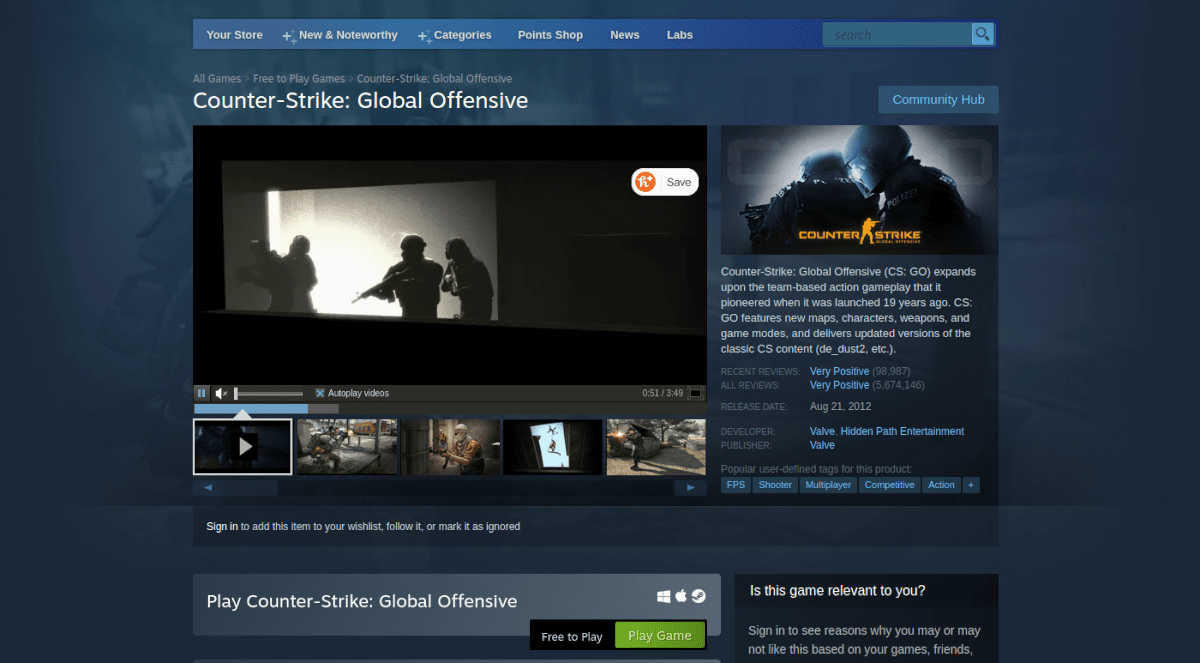counter strike classic offensive free