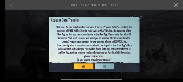 đồng ý chuyển tài khoản