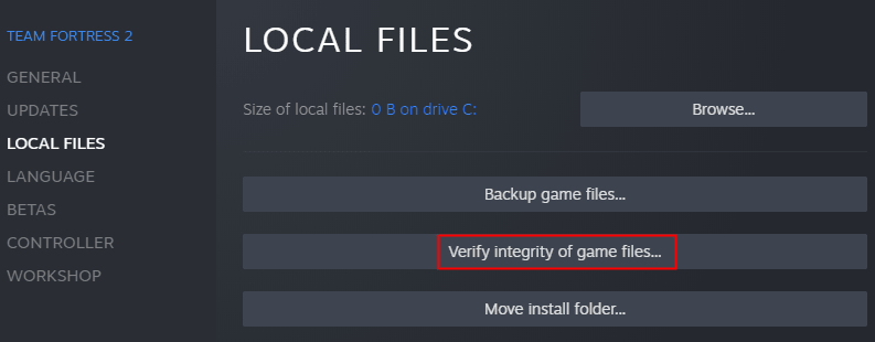 Local File Verify Integrity Min Min