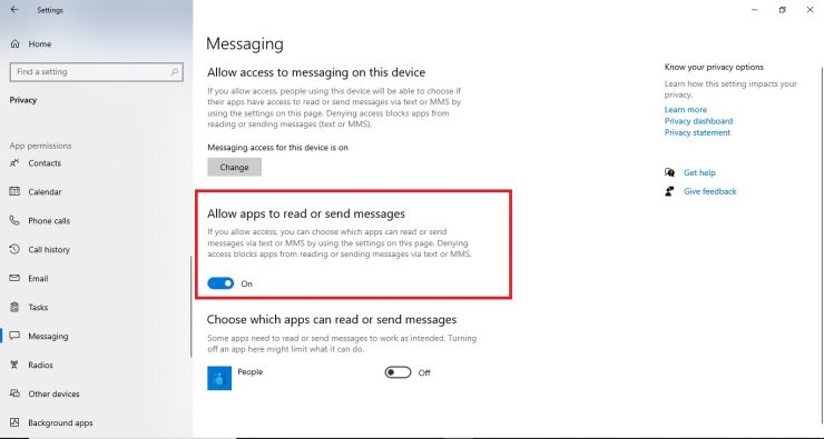 Ngăn ứng dụng truy cập vào nội dung