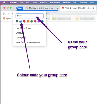 Chrome new tab color