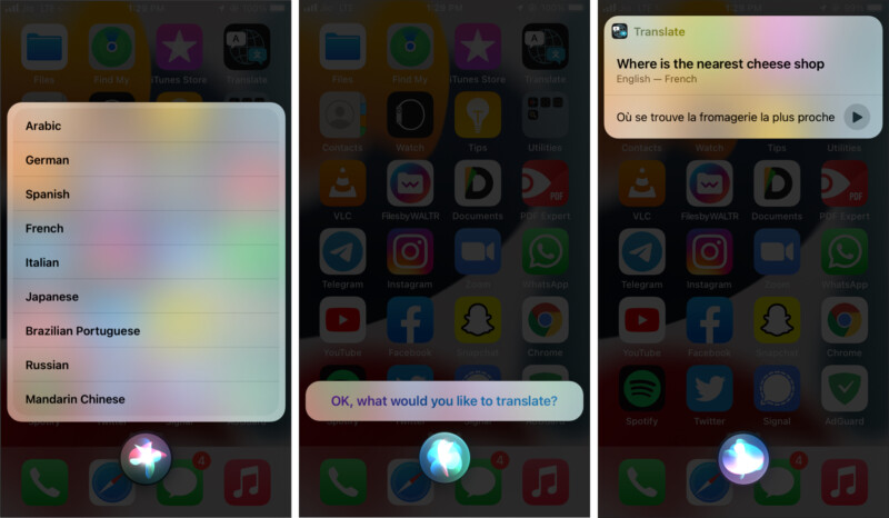 Cách sử dụng Siri để dịch thuận tiện trong iOS 15