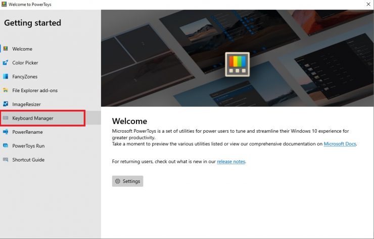 Remap Keys and Shortcuts