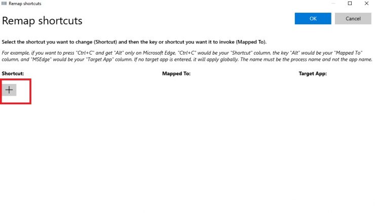 Remap Keys and Shortcuts