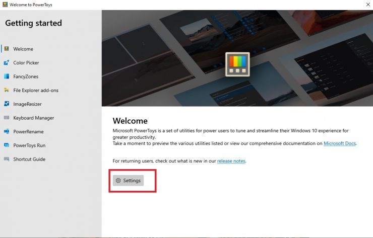Cài đặt PowerToys