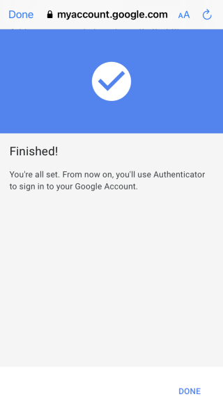 How to set up two-factor authentication on Gmail u sing your phone