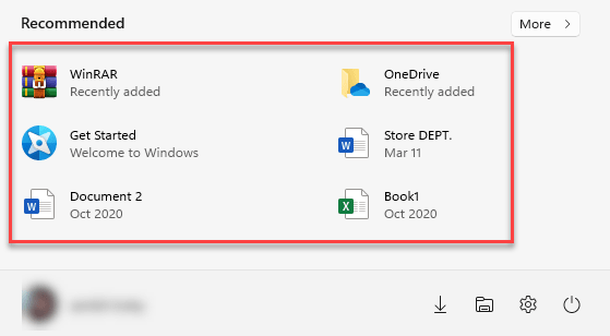 Hiển thị Tệp Tối thiểu