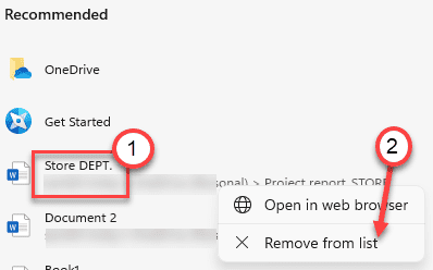 Xóa khỏi danh sách Tối thiểu