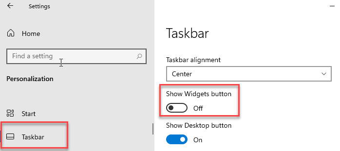 Tiện ích Tắt Tối thiểu