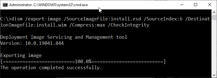Hoàn thành hoạt động tối thiểu