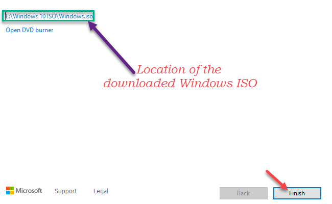 Vị trí kết thúc của Iso Min